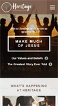 Mobile Screenshot of heritagecommunity.org